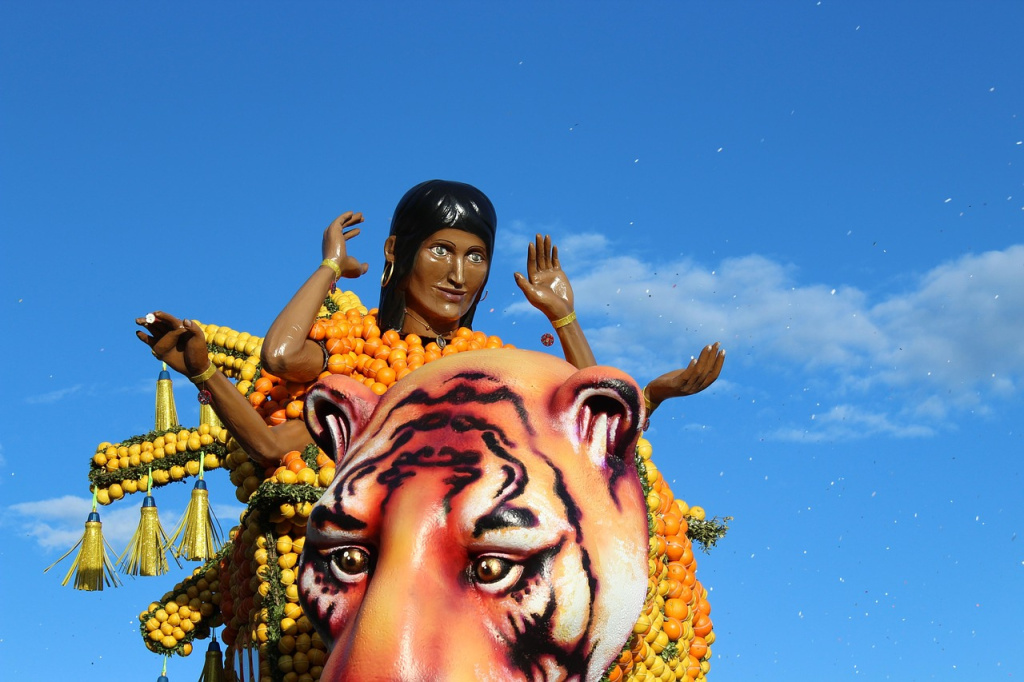 march : Fete du citron, Menton